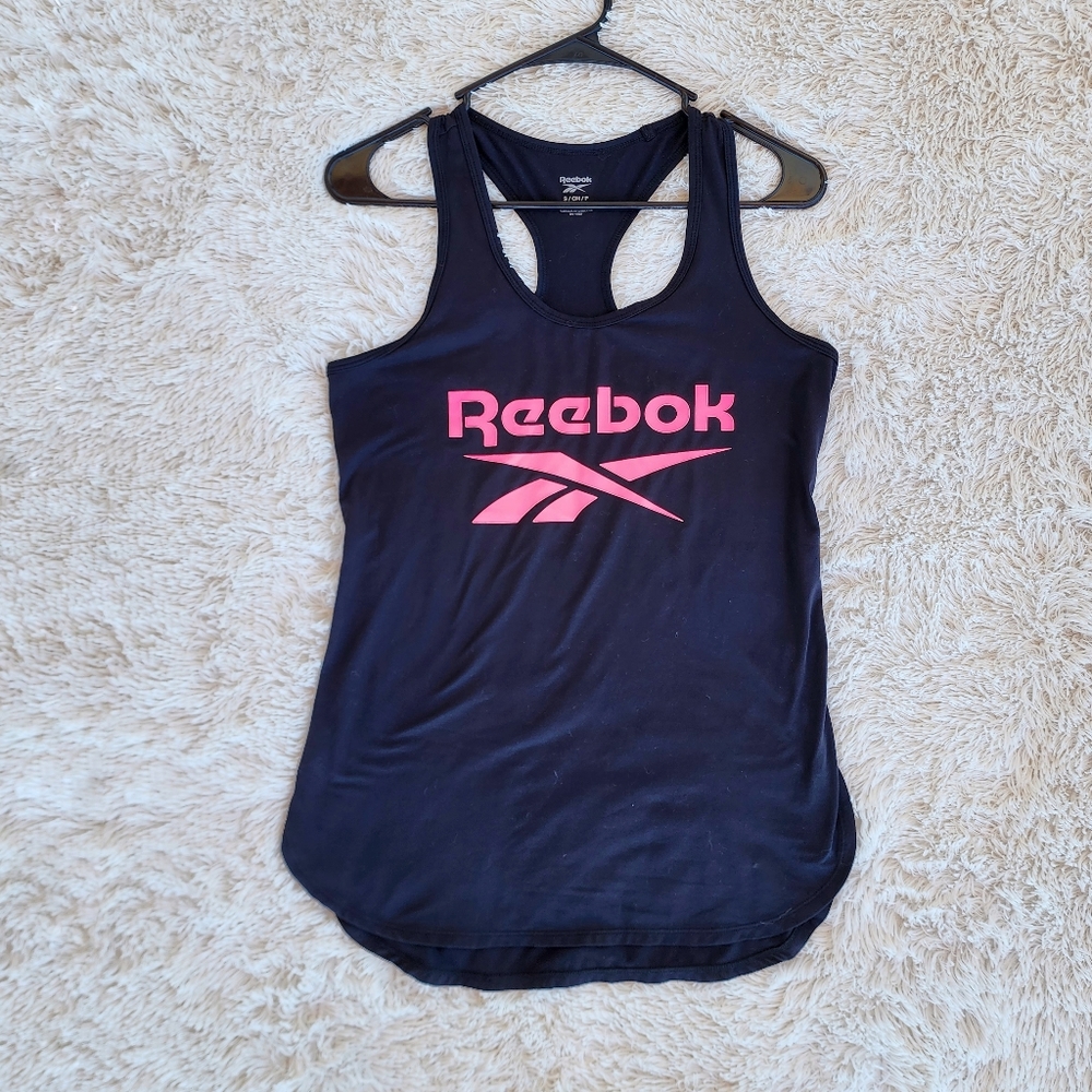 Reebok‎ Black and Pink Workout Tank